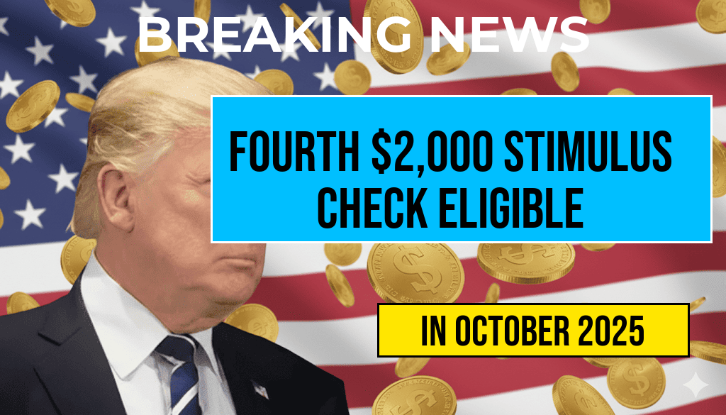 Fourth Stimulus Check of Two Thousand Dollars Now Eligible – Deposit Dates and Requirements Revealed