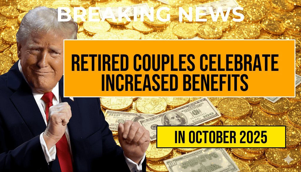 Married Retirees Celebrate as Social Security Benefits for Couples Rise to $3,089 Monthly