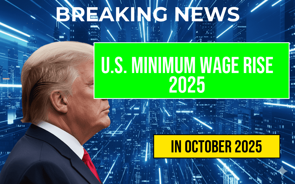 U.S. Minimum Wage Increase for 2025: Updated Hourly Pay Rates Effective October 4